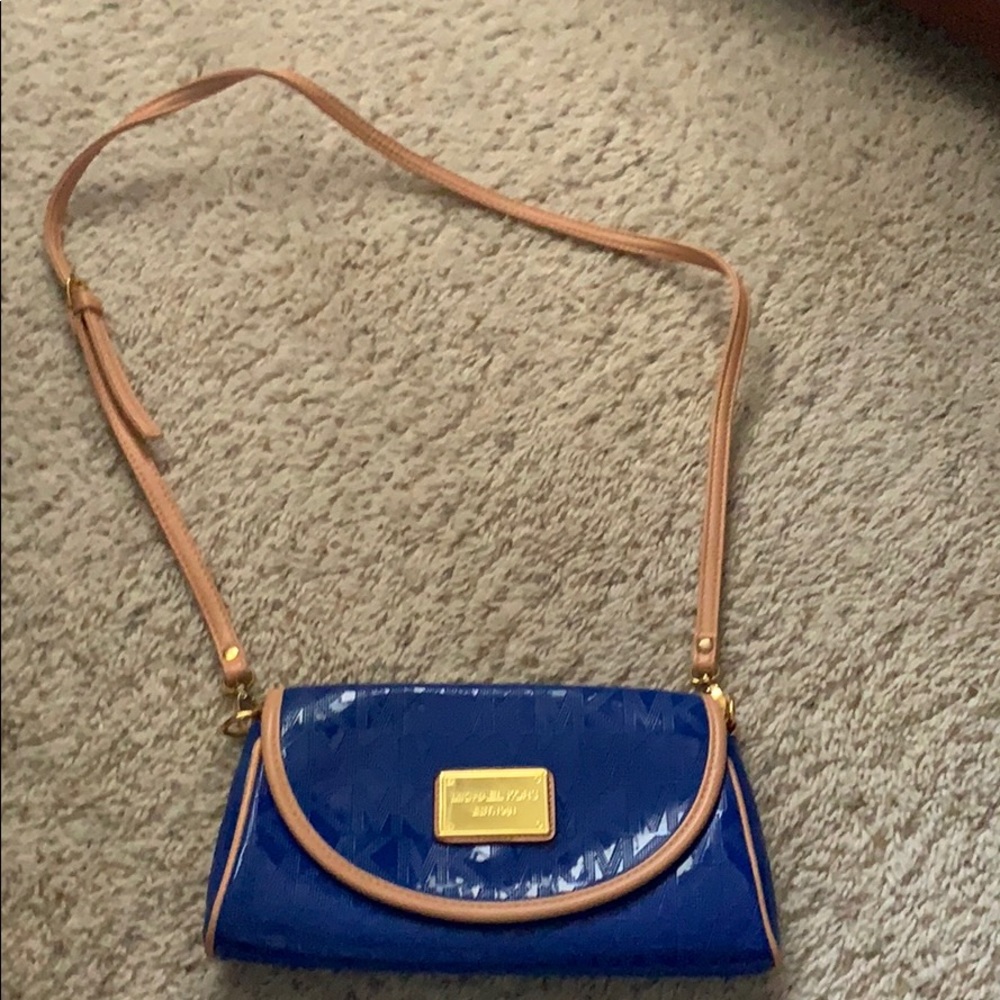 Michael Kors patent bag